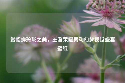 赏貂蝉玲珑之美,王者荣耀灵动幻梦视觉盛宴壁纸