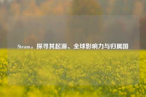 Steam,探寻其起源、全球影响力与归属国