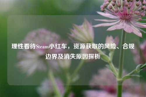 理性看待Steam小红车,资源获取的风险、合规边界及消失原因探析
